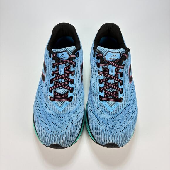Newton Fate 10 Blue Aqua Lightweight Athletic Road Running Shoes Women’s Size 10 - Picture 3 of 11